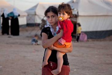 More than half a million people have fled Syria for neighbouring countries, even Iraq (Domiz camp, Kurdistan region, Iraq). Photo: Jodi Hilton/IRIN