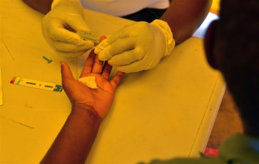 Testing and treating adolescents is becoming a critical part of Lesotho’s campaign to fight the third highest HIV prevalence in the world. Photo: IRIN/Mujahid Safodien