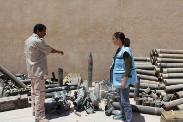 The poorly regulated trade in arms has adverse humanitarian, human rights and development consequences. Photo: OCHA/ Jihan El Alaily