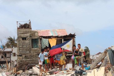 Super Typhoon Haiyan ripped through the Philippines causing widespread damage. Photo: OCHA/Akiko Yoshida