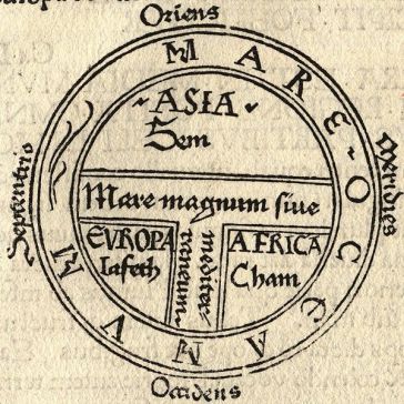 T and O style mappa mundi (map of the known world) from the first printed version of Isidorus' Etymologiae (Kraus 13). The book was written in 623 and first printed in 1472 at Augsburg by one Günther Zainer (Guntherus Ziner), Isidor's sketch thus becoming the oldest printed map of the occident.| Artist: Isidore of Seville | Wikimedia Commons