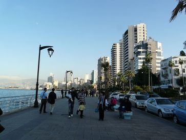 **Avenue de Paris promenade known as Corniche Beirut | Author: Varun Shiv Kapur from Berkeley, United States | Wikimedia Commons