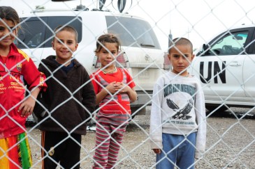 Refugees in the Bahirka Camp near Erbil in Northern Iraq. Photo: UNAMI