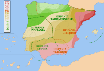 **Image: Roman conquest of Hispania | Author: HansenBCN | Wikimedia Commons