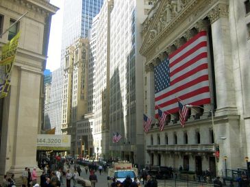 ***The New York Stock Exchange on Wall Street, the world's largest stock exchange per total market capitalization of its listed companies | Wikimedia Commons