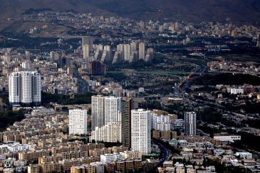 **Image: Tehran skyline view from top of Milad Tower | Author: Simisa | Wikimedia Commons