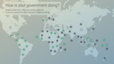 How’s your government doing at the NPT RevCon? Follow along with this interactive map from ICAN Austria showing you the best (and worst!) of the NPT Review Conference
