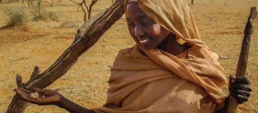 Gum arabic farmer from the Jawama’a tribe in El Darota, Northern Kordofan, Sudan. Photo credit: Grant Wroe-Street, UNEP 