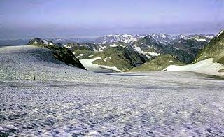 Whitechuck Glacier in the North Cascades National Park in 1973.