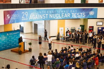 International Day against Nuclear Tests 2014. Photo: Comprehensive Nuclear-Test-Ban Treaty Organization (CTBTO).