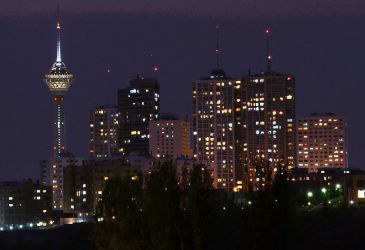 towers_in_tehran_city_at_night