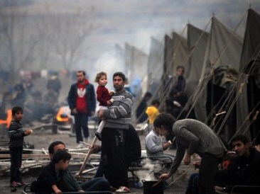 Migrants-and-refugees-in-a-camp