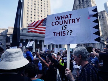 A-protest-against-children-separation-from-parents