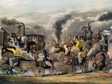 First-Industrial-Revolution-steam-carriages