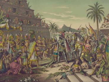 Entrance-of-Hernan-Cortez-into-Mexico