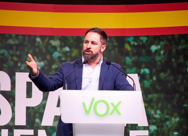 Castellon,,Spain,-,October,2019:,Santiago,Abascal,,Leader,Of,The